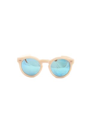 Occhiali da sole artigianali bianchi Capri People | BOTTEGHE M0321BAINCO